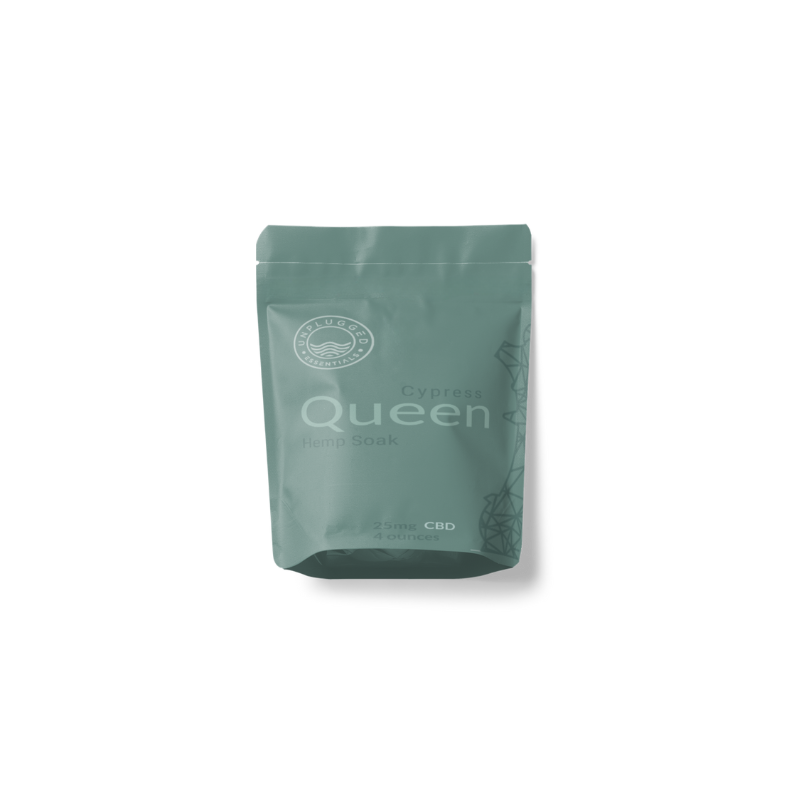 The Queen Soak by Unplugged Essentials in 4 ounces.